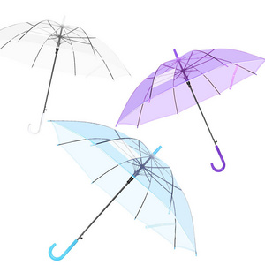 Sunday  PVC Clear  Promotional Umbrella Transparent for Women