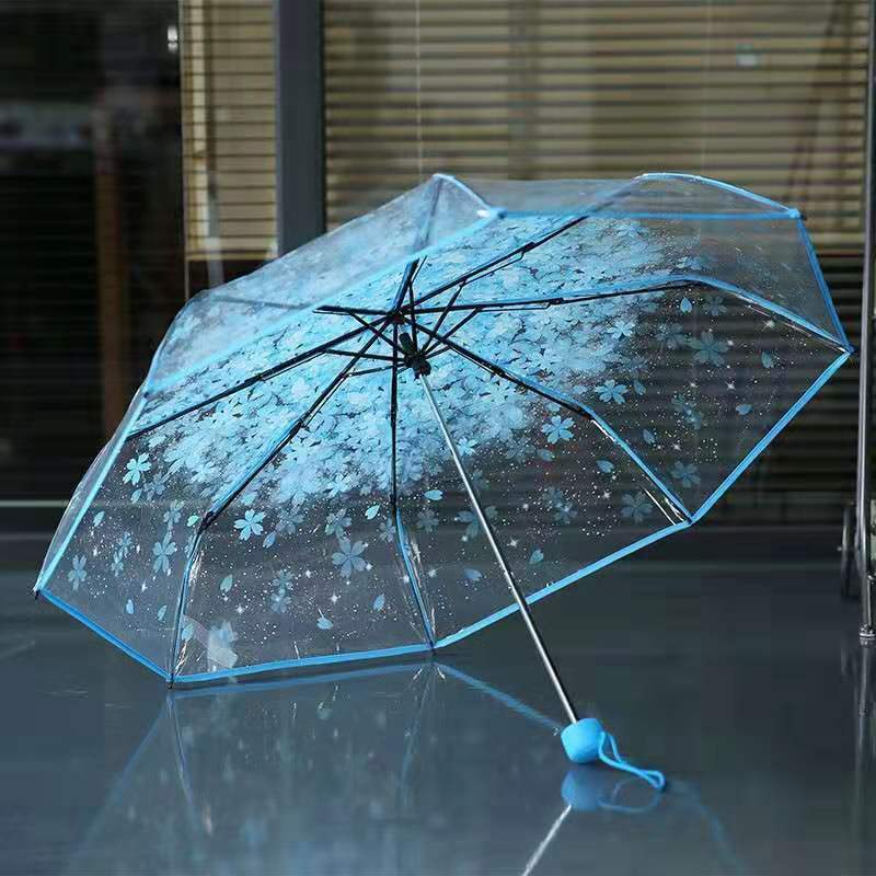 SUNDAY unilever poe umbrella transparent folding umbrella