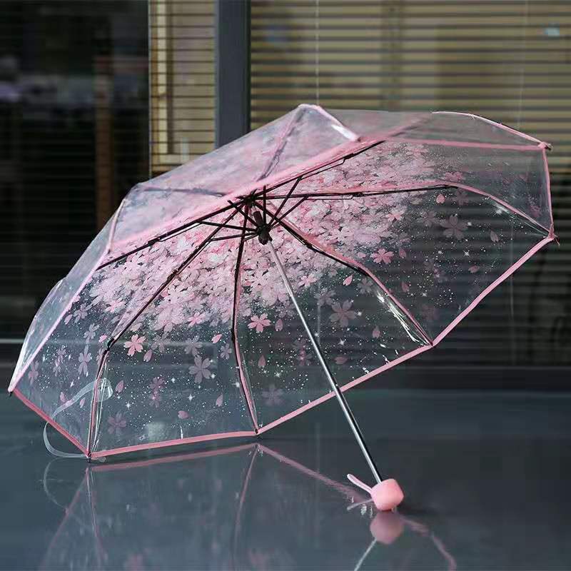 SUNDAY unilever poe umbrella transparent folding umbrella