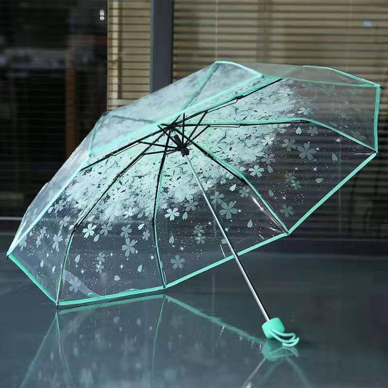 SUNDAY unilever poe umbrella transparent folding umbrella