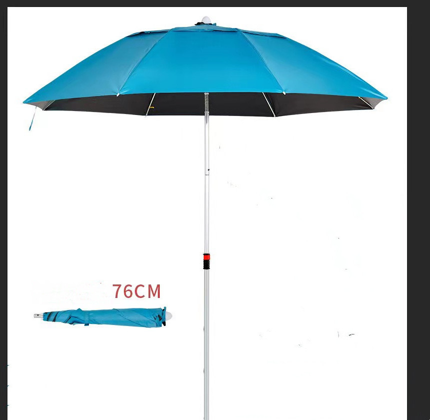 Sunday   High Quality Custom Promotion List Print Beach Outdoor parasol sombrillas beach umbrella