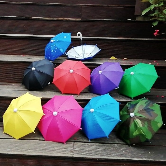 Sunday Mini Mobile Phone Sunshade Small Umbrella Motorcycle Decorative Umbrella