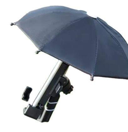 Sunday High Quality  silver umbrella  sunscreen motorcycle block mini phone umbrella