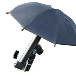 Sunday High Quality  silver umbrella  sunscreen motorcycle block mini phone umbrella