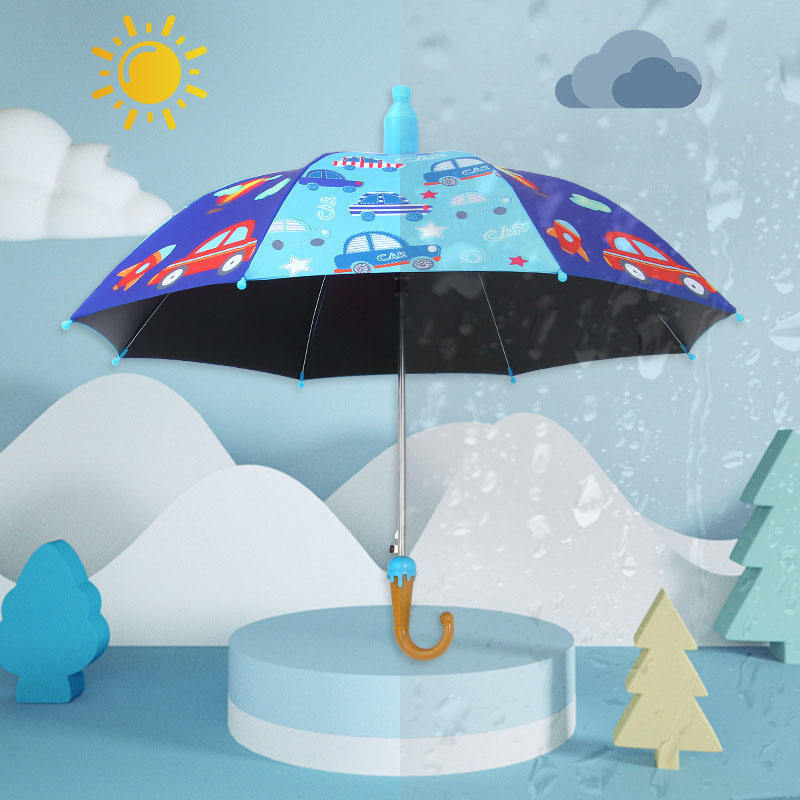 Sunday Automatic umbrella cartoon folding sun and rain  design for kids umbrella with cheap price