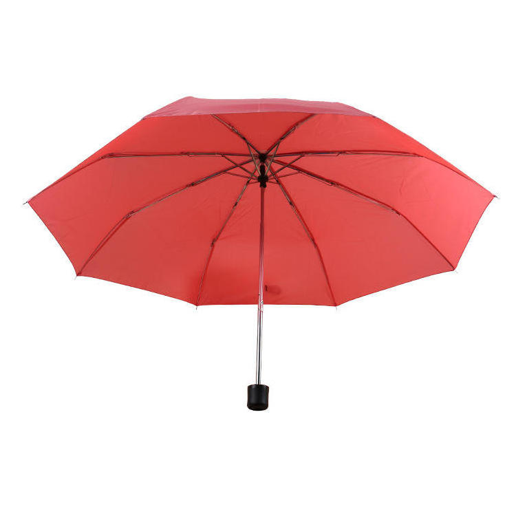 Sunday High quality wholesale promotional cheap custom logo print 3 folding umbrella