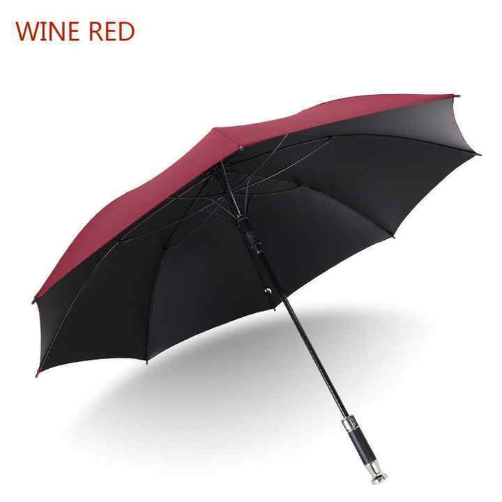 SUNDAY Luxury Design automatic open golf umbrella strong 8 ribs fiberglass umbrella golf