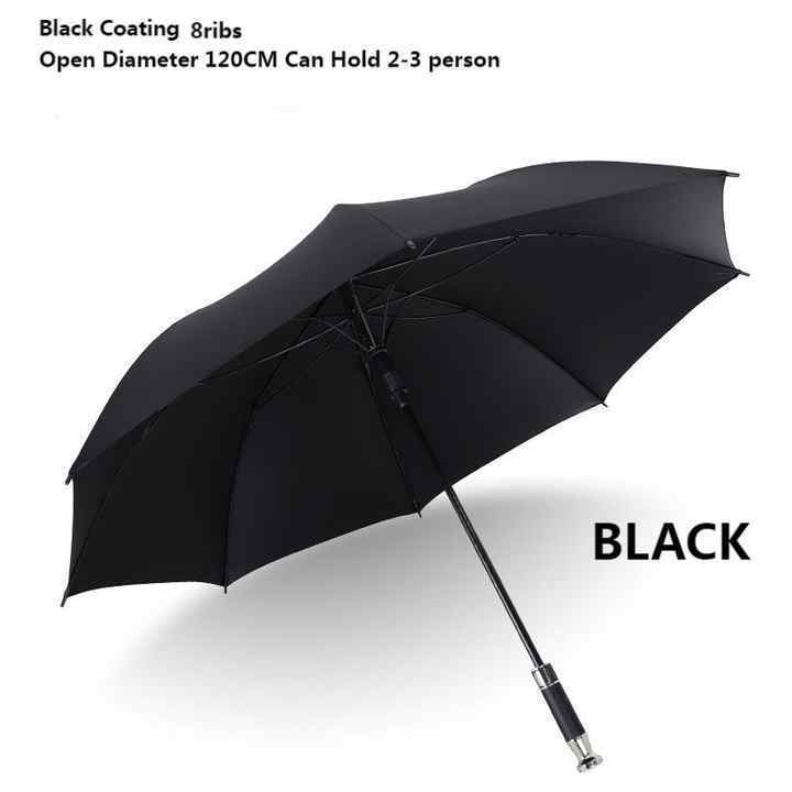 SUNDAY Luxury Design automatic open golf umbrella strong 8 ribs fiberglass umbrella golf