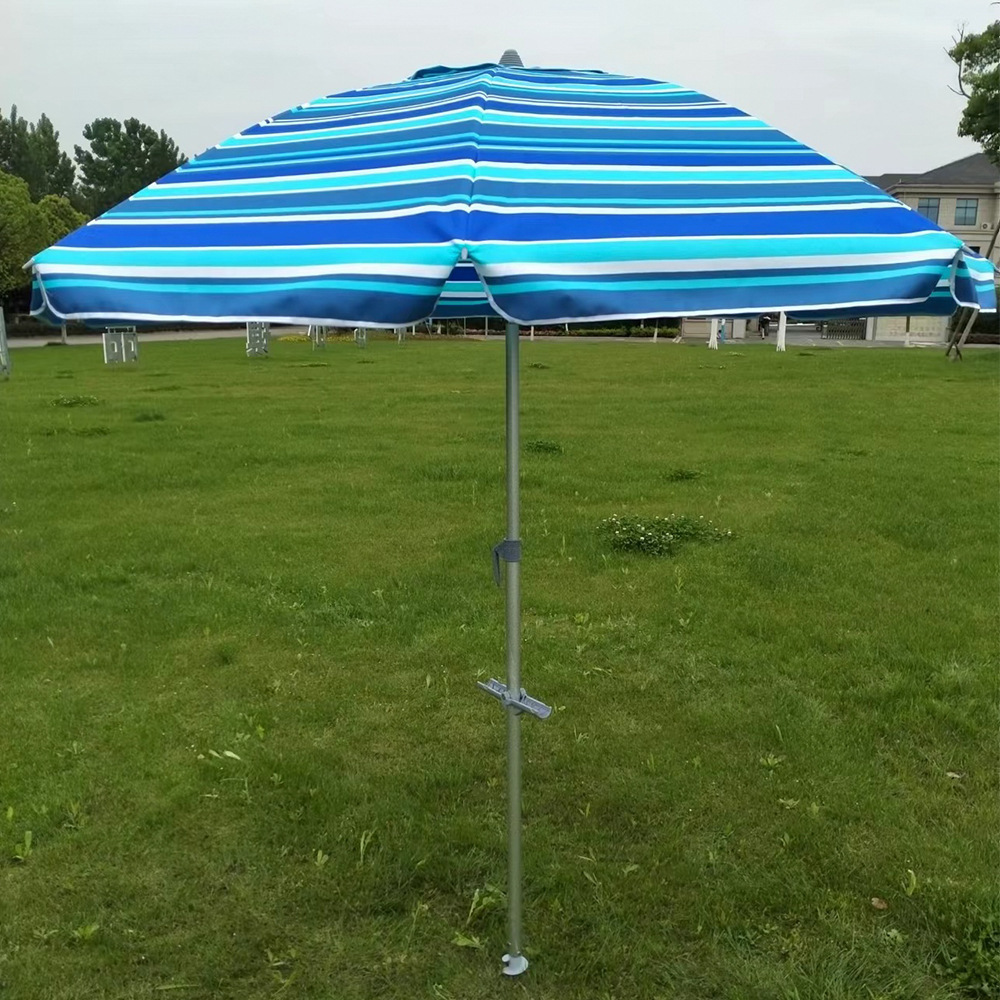 Sunday Custom Sublimation printed Anti-UV Outdoor 36/ 48/52/60 Inch 8 Ribs Sun Beach Umbrella