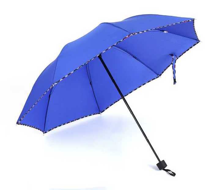 SUNDAY Foldable Customizable Windproof umbrella with edge cover