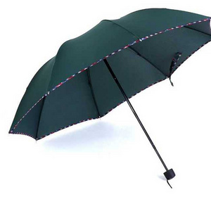 SUNDAY Foldable Customizable Windproof umbrella with edge cover