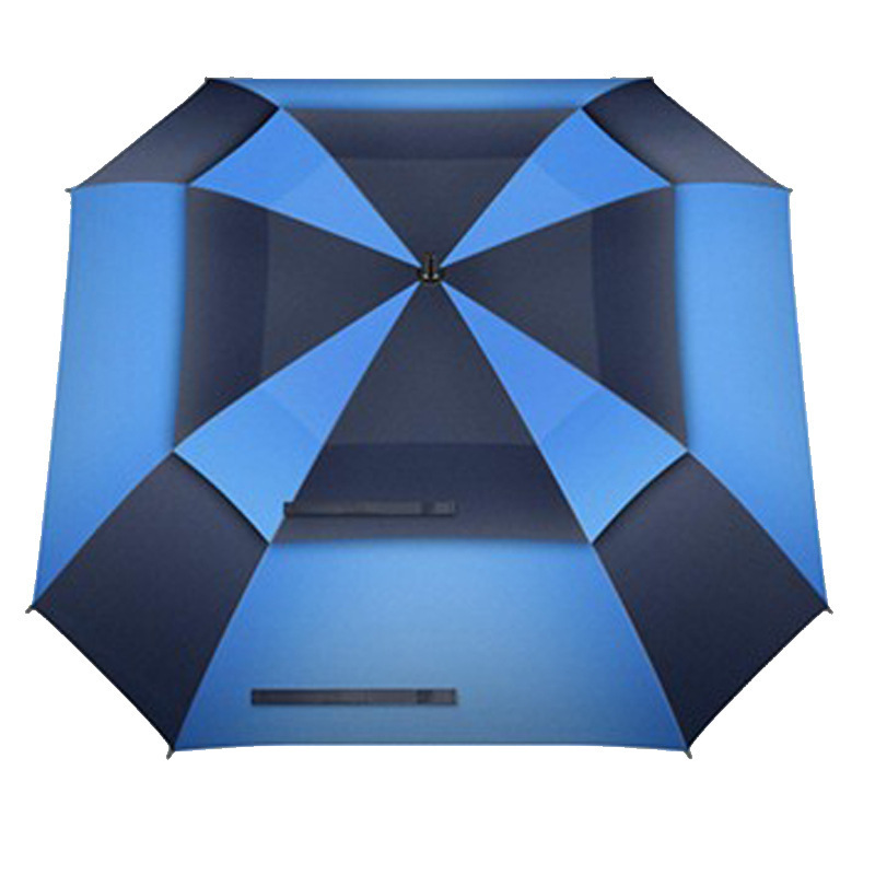 SD Classic Double Canopies Square Golf Umbrella Auto Open Promotional Advertising LOGO Printing for Business Gifts Umbrella