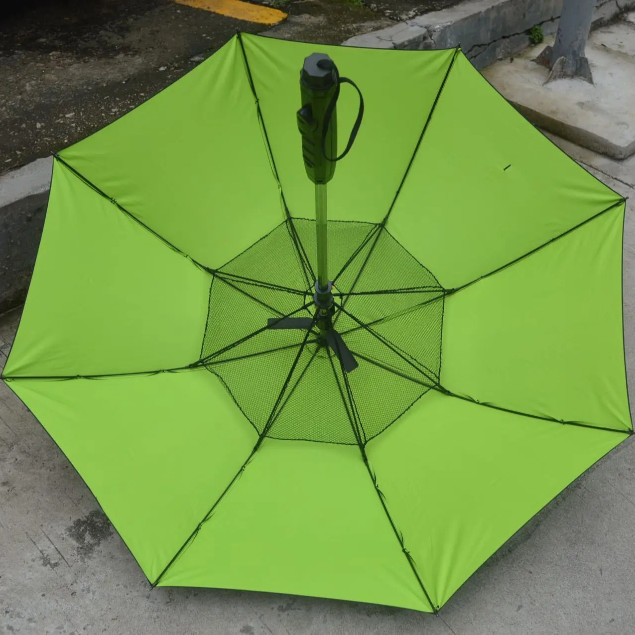 Sunday unique design custom printing spray fan umbrella for hot summer