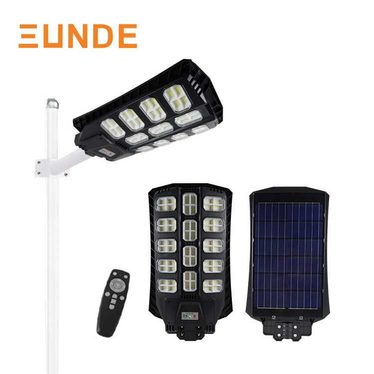 Hot Sales 1000W 500W 400W All In One Streetlight Waterproof Outdoor Road Lamp Big Solar LED Street Light