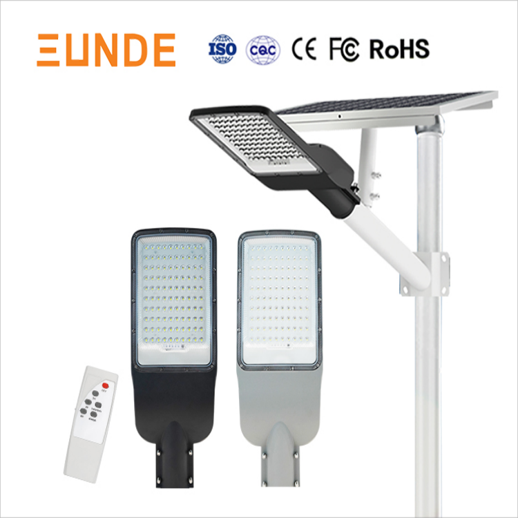 SUNDE Lighting Manufacturers Lampadaire Solaire Panel Streetlight Outdoor 300W LED Street Solar Light