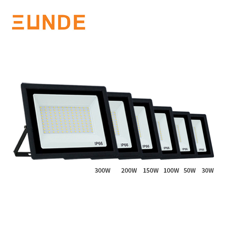 SUNDE Stadium 10W 20W 30W 50W 100W 150W 200W 300W Outdoor IP65 Waterproof Slim LED Flood light