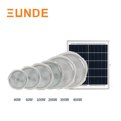 Outdoor Garden Ceiling Lamp Remote Control Lighting 400W 300W 200W 100W 60W 40W Indoor LED Solar Ceiling Light