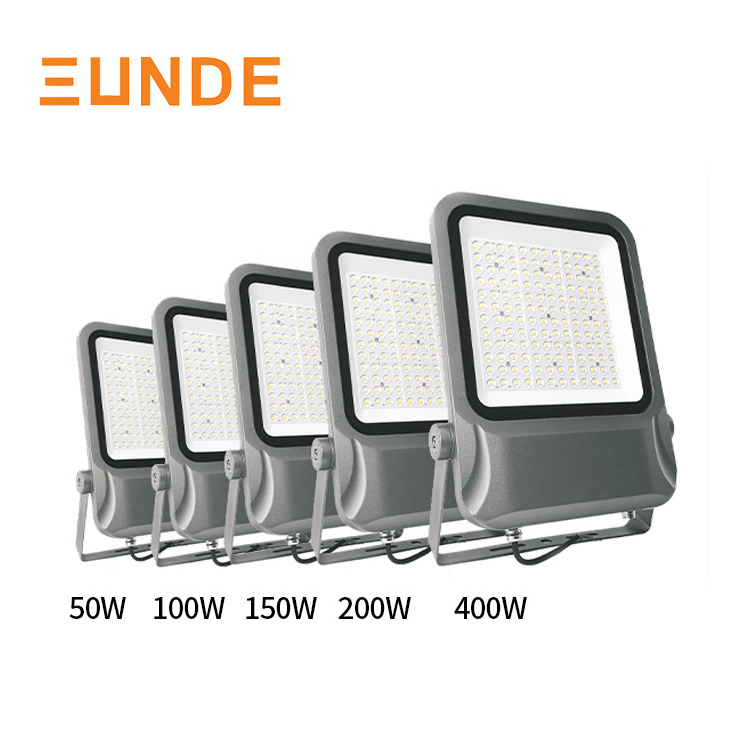 New Arrivals Aluminum Floodlight Waterproof Outdoor 50W 100W 150W 200W 400W AC LED Flood Light