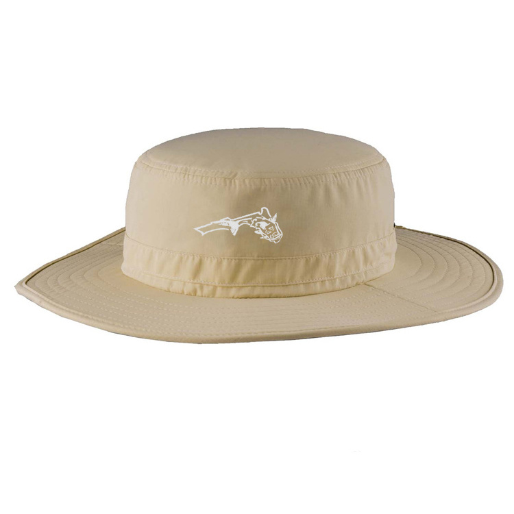 Waterproof boonie fishing hat with thin strap with or without sun flap