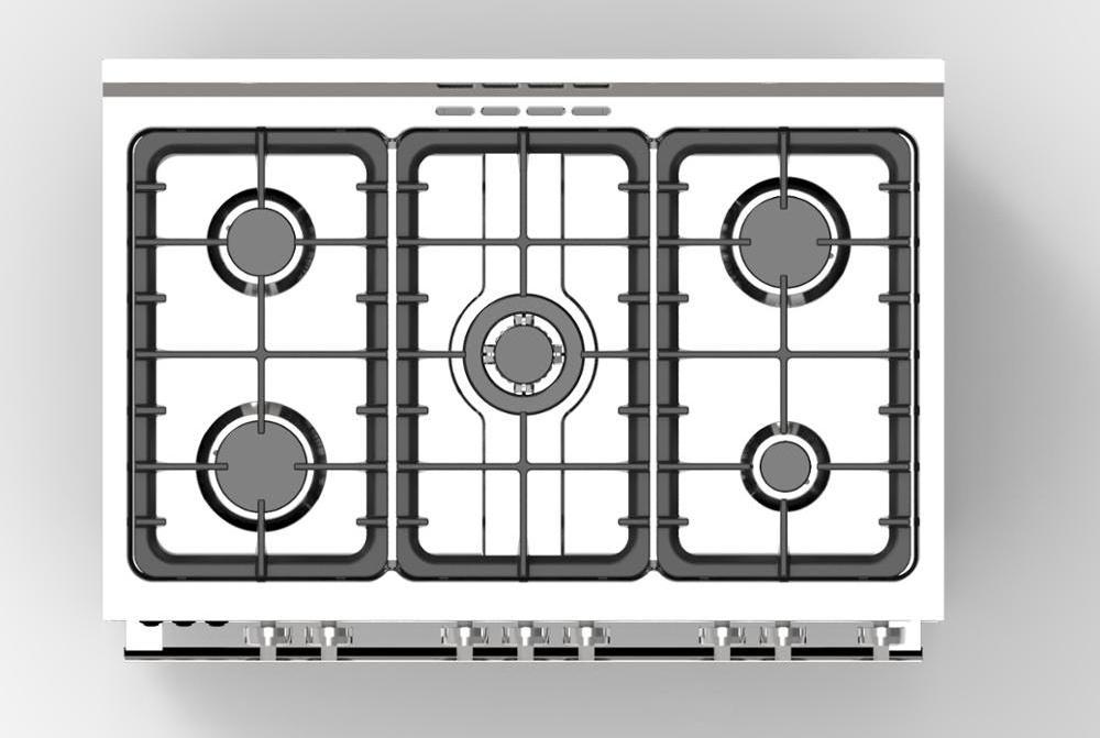 New generation mini-high-end gas stove with oven with 6 burner