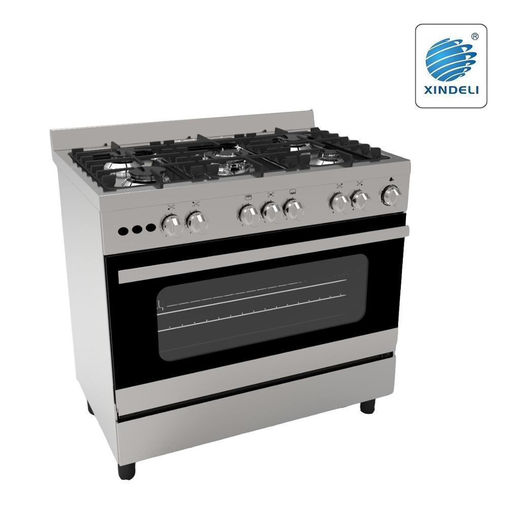 New generation mini-high-end gas stove with oven with 6 burner