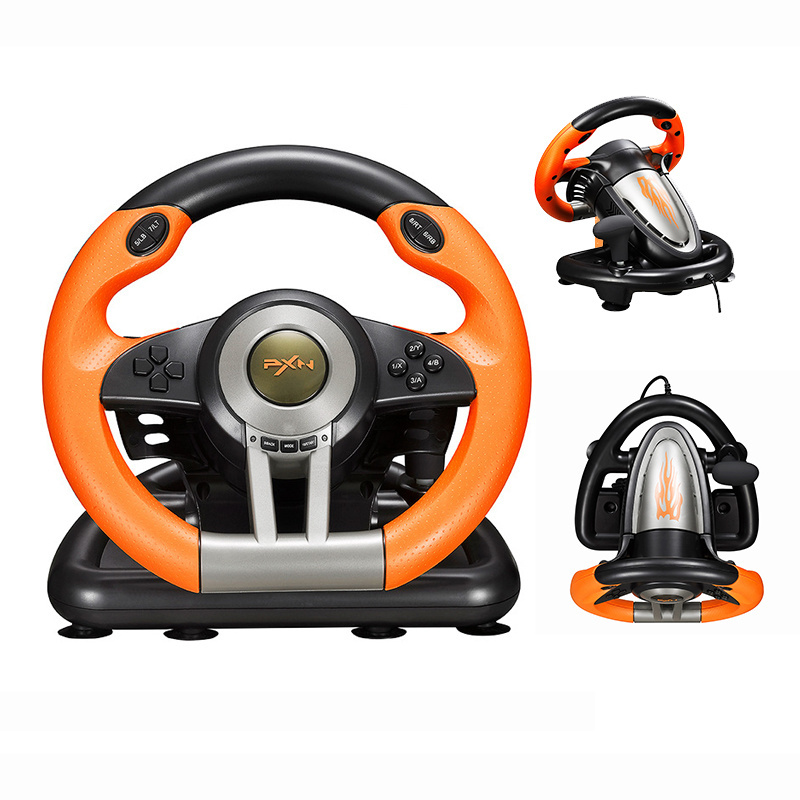 High Quality PXN V3 Pro Usb Wired 180 Degree Steering Wheels For Ps4/Ps3/Pc/Xbox One/Xbox 360/Switch