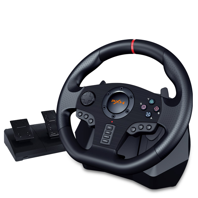 High-quality SUNDI PXN V900 Racing Wheel Steering Wheel With Pedals Simulator For PS3 PS4 Switch XBOX ONE Switch