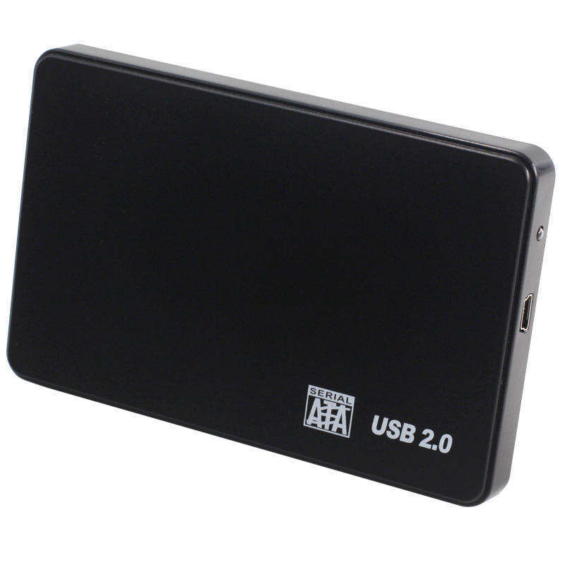 Portable Tool-Free Hard Drive Enclosure Pocket USB 2.0 New 2.5 Inch SSD Case External Hard Disk Docking Station