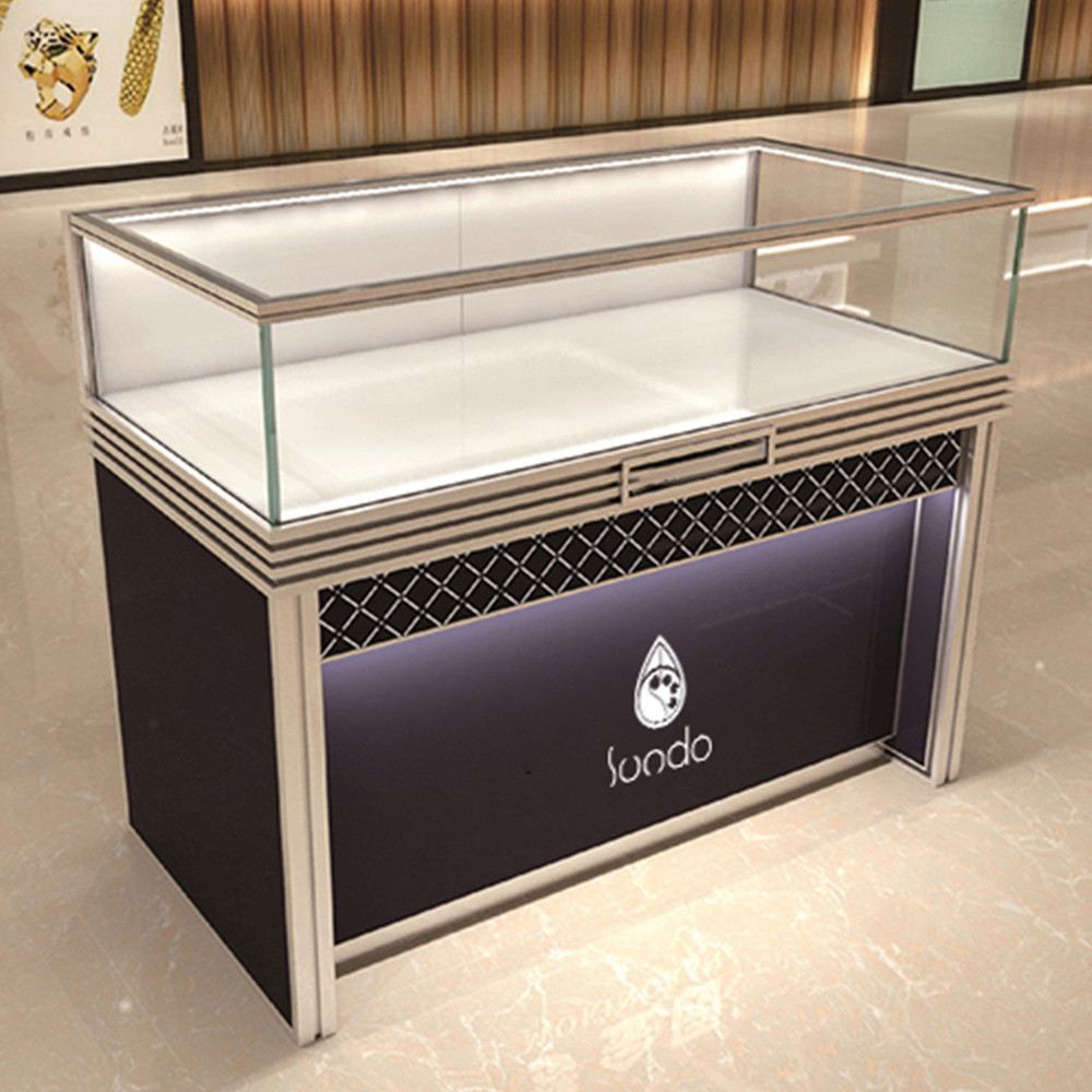 SUNDO Boutique display cabinet and used glass showcases and display cases for jewelry showcase smoke shop display