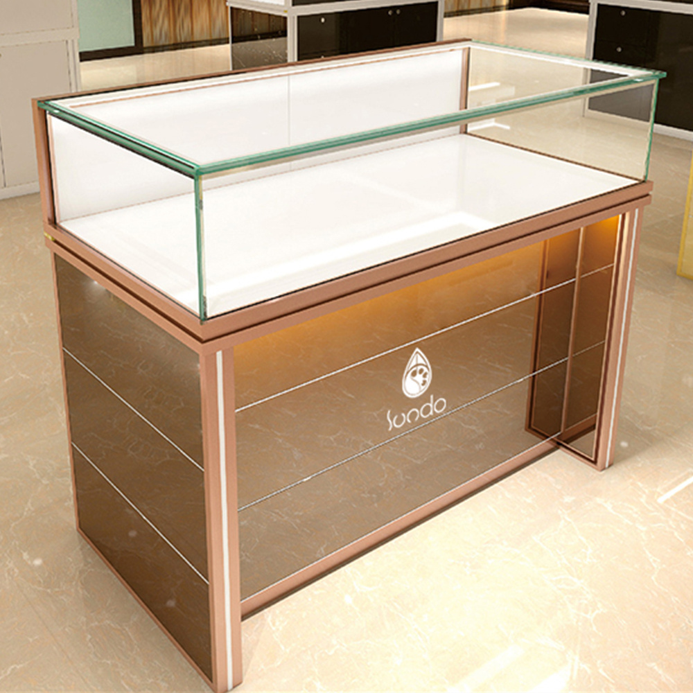 SUNDO Boutique display cabinet and used glass showcases and display cases for jewelry showcase smoke shop display