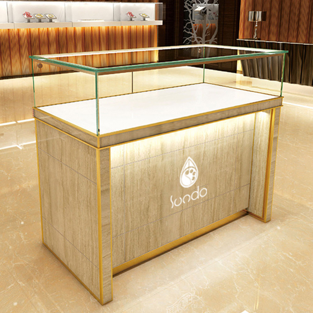 SUNDO Boutique display cabinet and used glass showcases and display cases for jewelry showcase smoke shop display