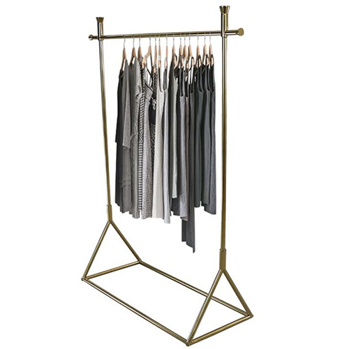 Wholesale retail clothing store furniture garment rack wall display racks shelf for boutique women clothes shop decoration