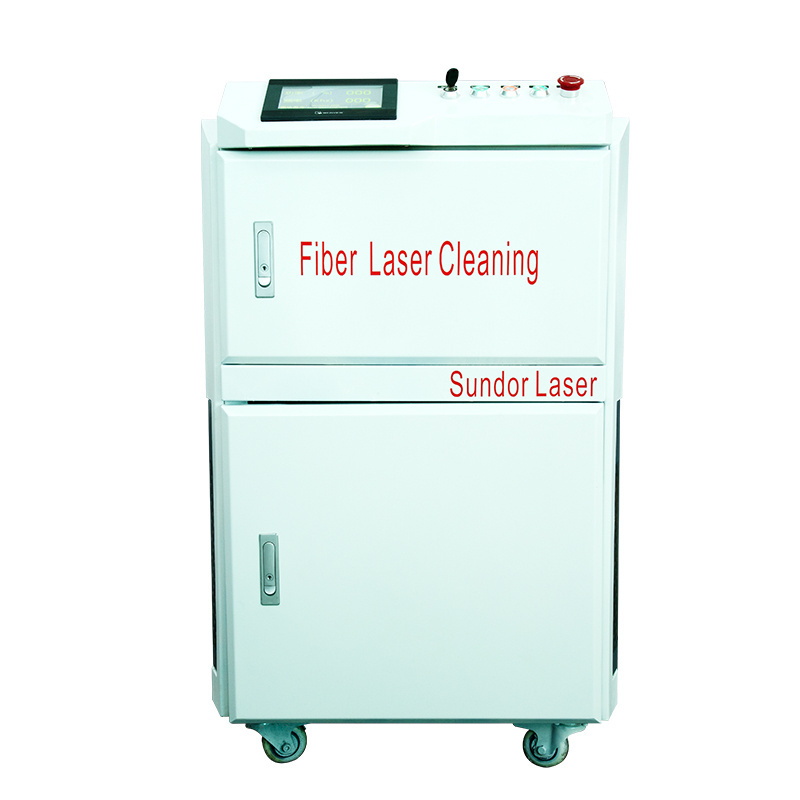 200w 500w 1000w Oil glue paint and dirt of object surface laser cleaning machine rust laser cleaner