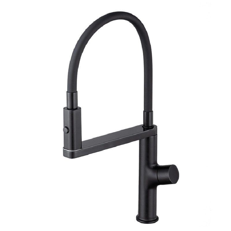 Sundream new construction design Pull Down Automatic touch sensor kitchen digital faucet