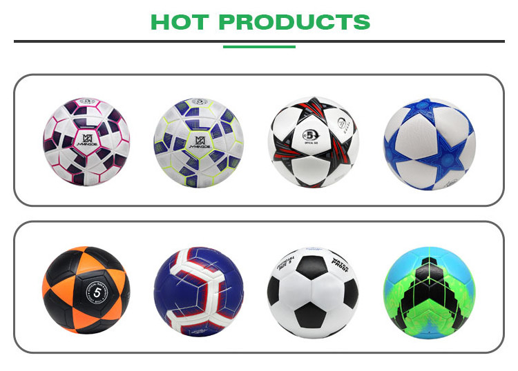 Size 5 pu pvc leather football ball soccer balls soccer match ball pvc football