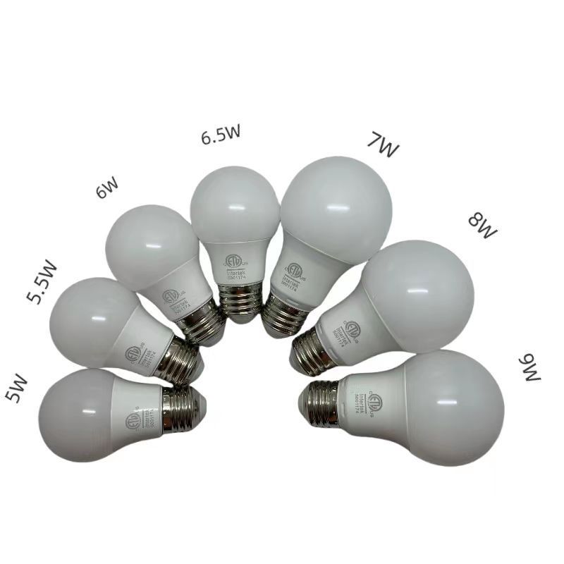 2 Year Warranty Dimmable Led E26 Base ETL Light Bulb 800 Lumen Efficient 9w (60w Equivalent)