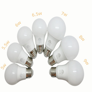 Hot Sale A15 A19 Triac Dimming 5w 5.5w 6w 6.5w 7w 8w 9w 120V ETL Listed Light Bulb For Living Room