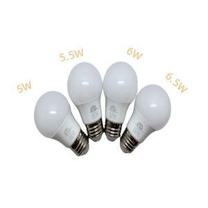 Rated Power E26 A15 A19 Triac Dimming 5w 5.5w 6w 6.5w 7w 8w 9w 120V ETL Listed Lighting bulbs