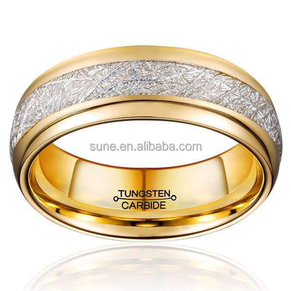 Mexican fashion costume jewelry wholesale gold finger ring rings design for women with meteorite inlay