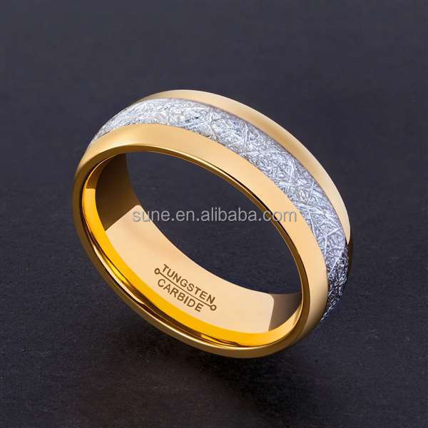 Mexican fashion costume jewelry wholesale gold finger ring rings design for women with meteorite inlay