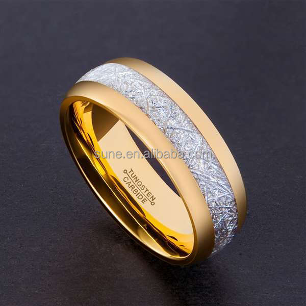 Mexican fashion costume jewelry wholesale gold finger ring rings design for women with meteorite inlay