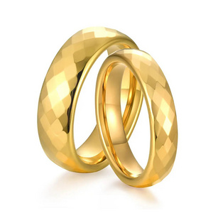 Hot Selling Gold Rings Design for Men and Women Wedding Ring His and Hers Sets Tungsten Jewelry