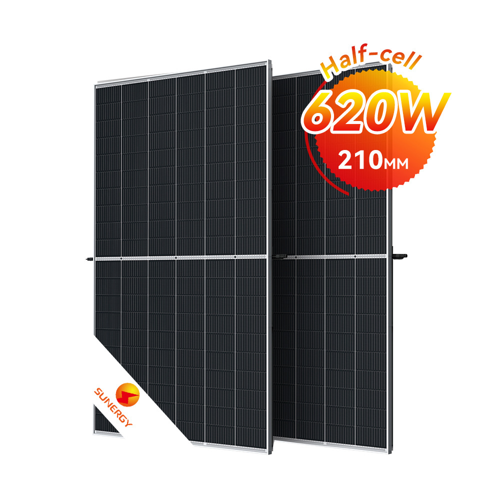 High Efficiency Solar Panel 500 550 600 650 Watt Monocrystalline For Home Use