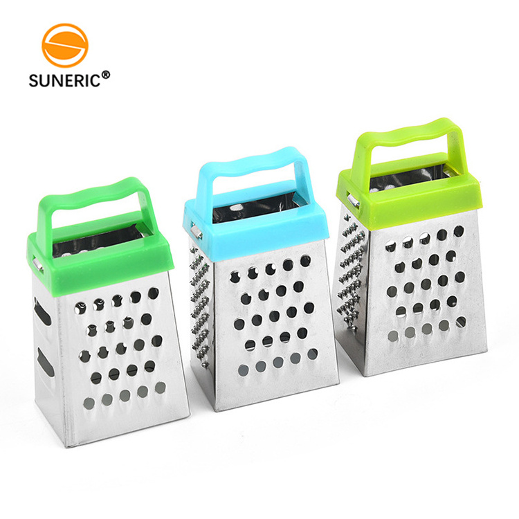 Manual stainless steel small box chopper cassava cheese multi slicer ginger mini grater