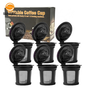 Reusable Single Cup Coffee Pods Filter Keurig Coffee Maker Refillable Stainless Steel Mesh K cup Coffee Filter