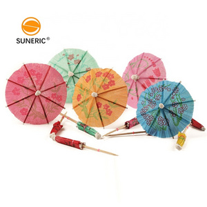 Mini Bar Drinking Cocktail Hawaiian Birthday Decoration Disposable Party Picksy Paper Toothpicks Umbrella