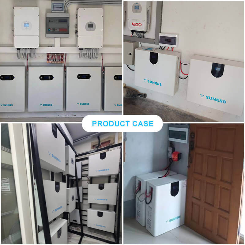 10kwh 20kwh 30kwh 40kwh 50 kwh Battery Home Solar Lithium 48v 200ah  LiFePO4 Battery BMS inside