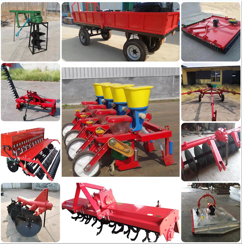 tractors 	agricultural spray riding lawn mower planters wood crushers agricultural machinery & equipment agricultural equipment