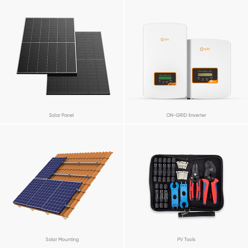 Sunark Mppt Solar Panel Kit 10000 Watt 15000 Watt 20000Watt Solar Power System