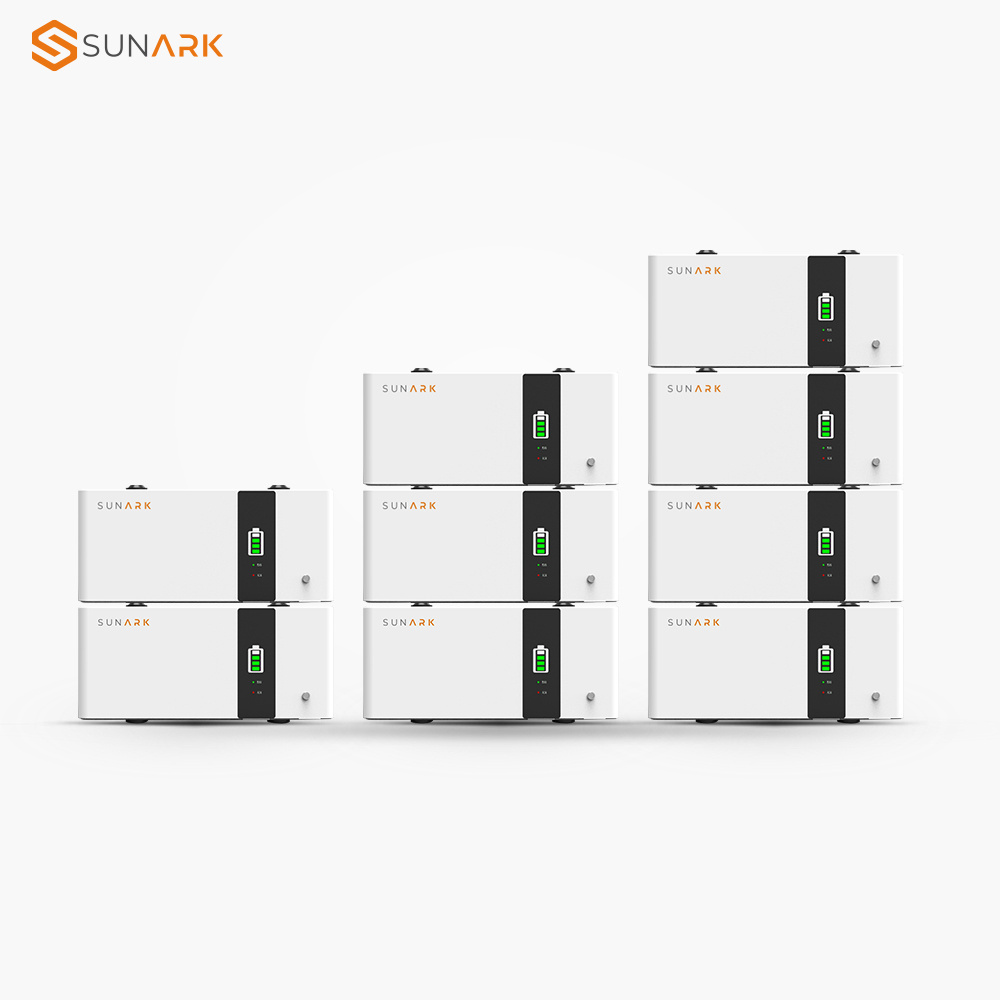 SunArk Solar Batteries Lithium Ion 48 Volts 50Ah Small LFP Batteries 48 V 50 Ah